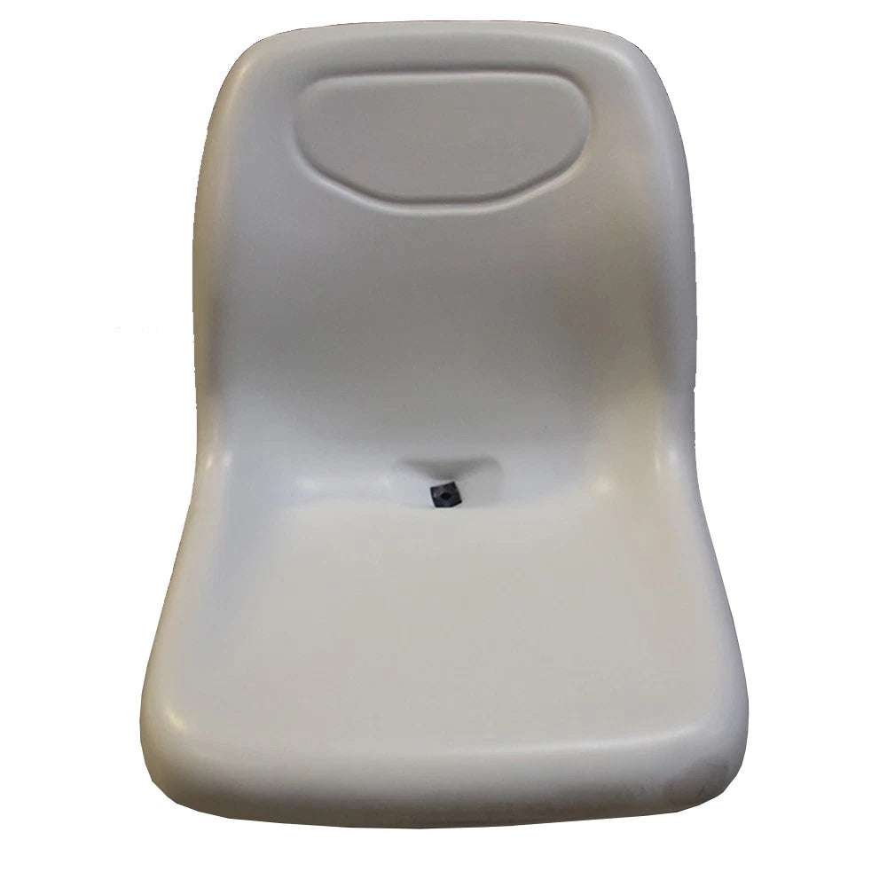 Grey Vinyl Waterproof High Back Seat Fits Gator Style Fits Mowers