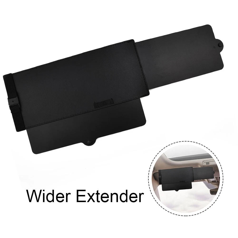 Car Sun Visor Extension Shield Front Side Casement Shade Anti-glare