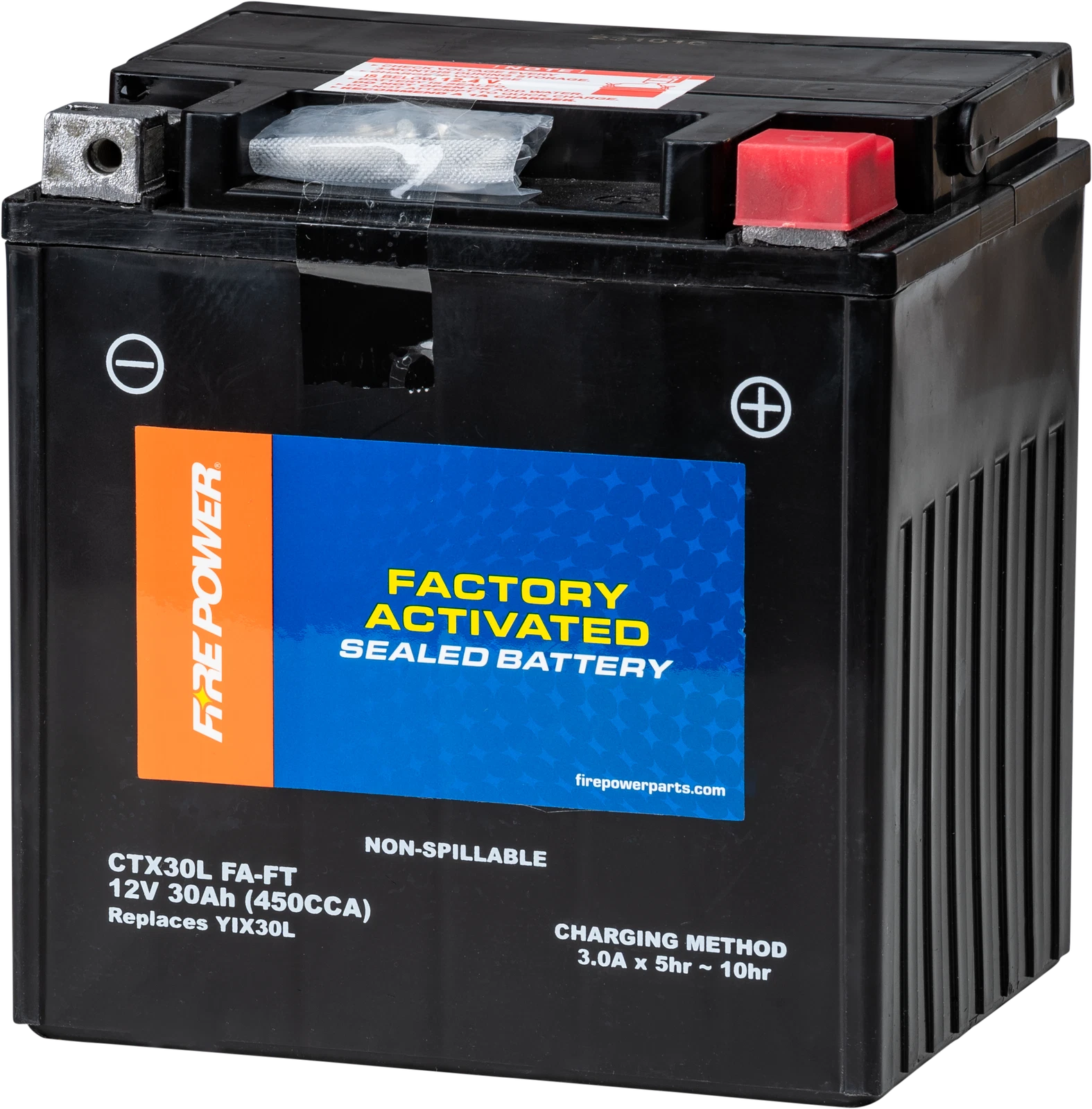 Fire Power Ctx30l (Fa) Ft Sealed Agm Battery For Cars & Trucks 12V
