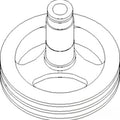 Sheave H179058 Fits John Deere 9560sh 9560sts 9570sts 9650 9650cts