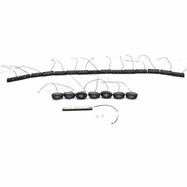 Lund Boat Switch Panel 2338583 2 1/4 x 11 Inch Black w/ Receptacle by Lund