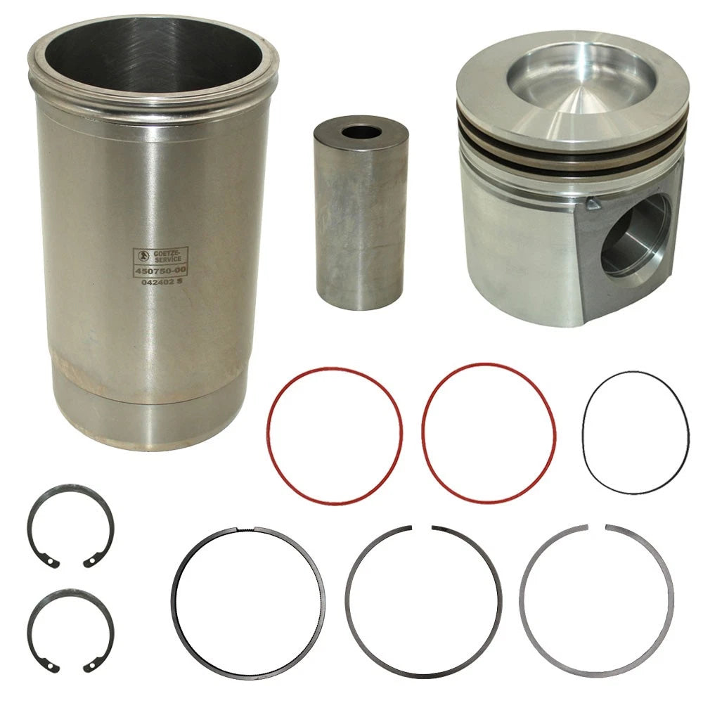 Piston Liner Kit Fits John Deere 850c 850c Ii Replaces Re64509