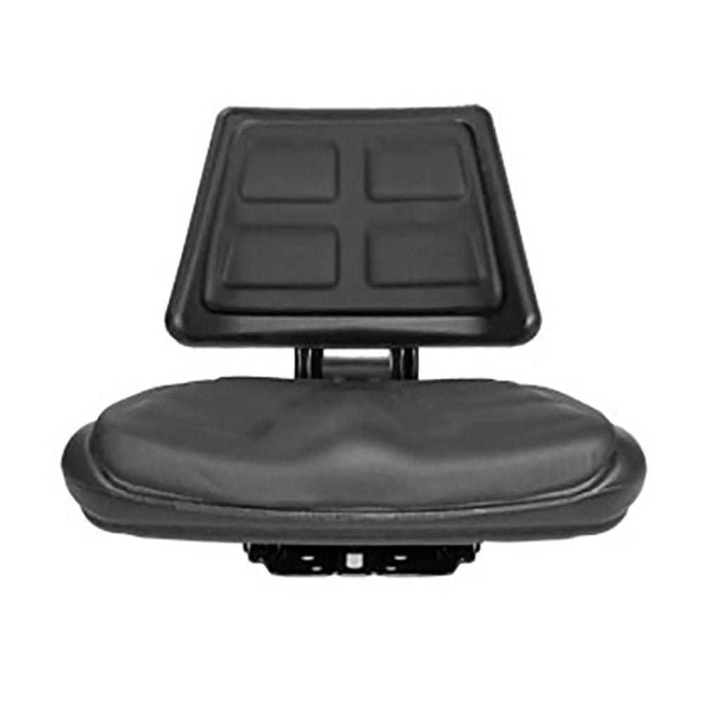 Black Universal Tractor Seat With Trapezoid Back T110bl