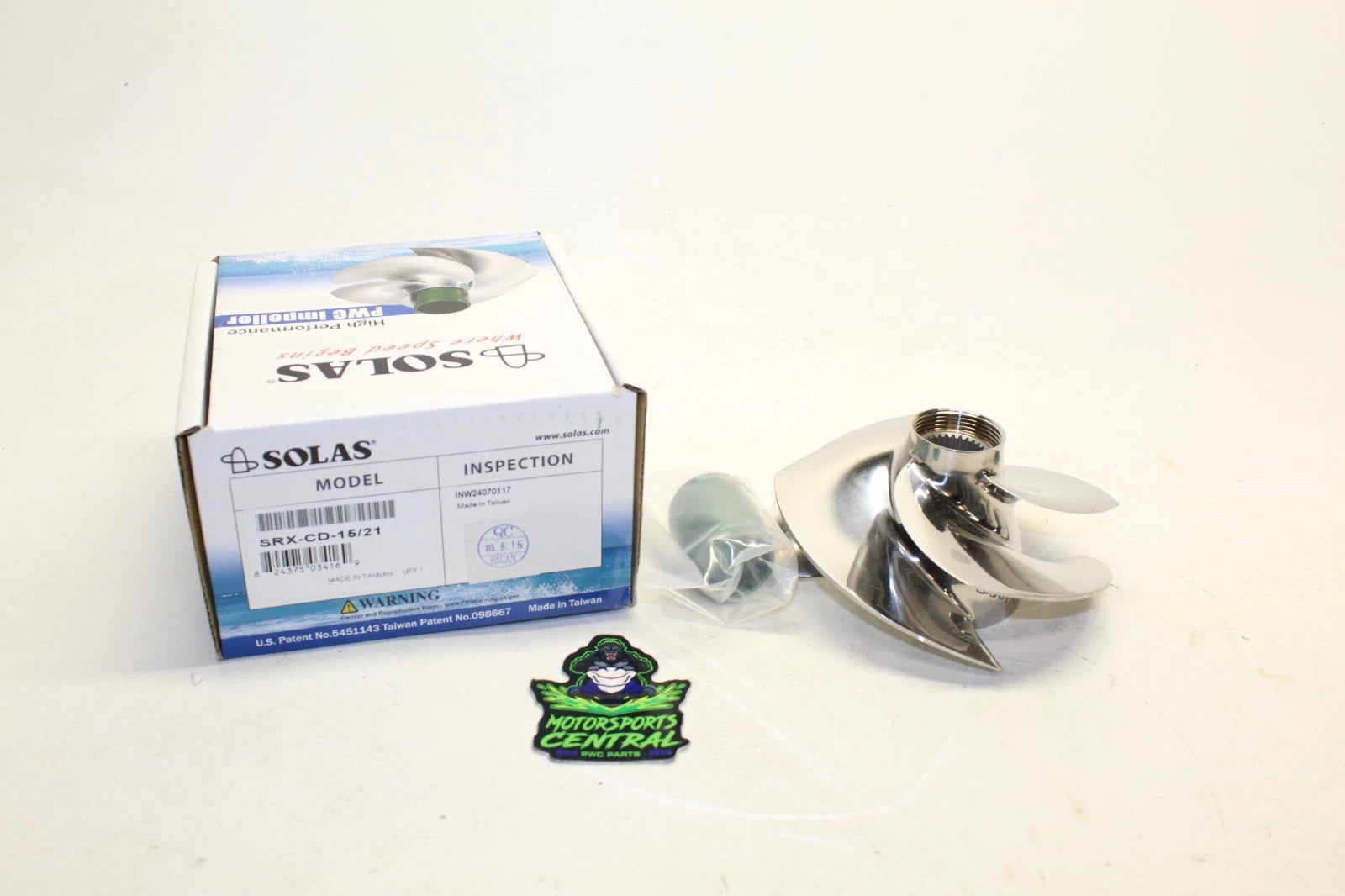 Seadoo Solas 159mm Impeller Srx-cd-15/21 Rxp Rxt Xgtx 215 255 260