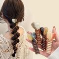 Bubble Braid Hair Clip Headband Vibrant Colors
