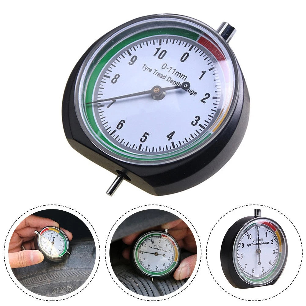 Essential Tool For Measuring Tire Tread Depth On Motorbikes And
