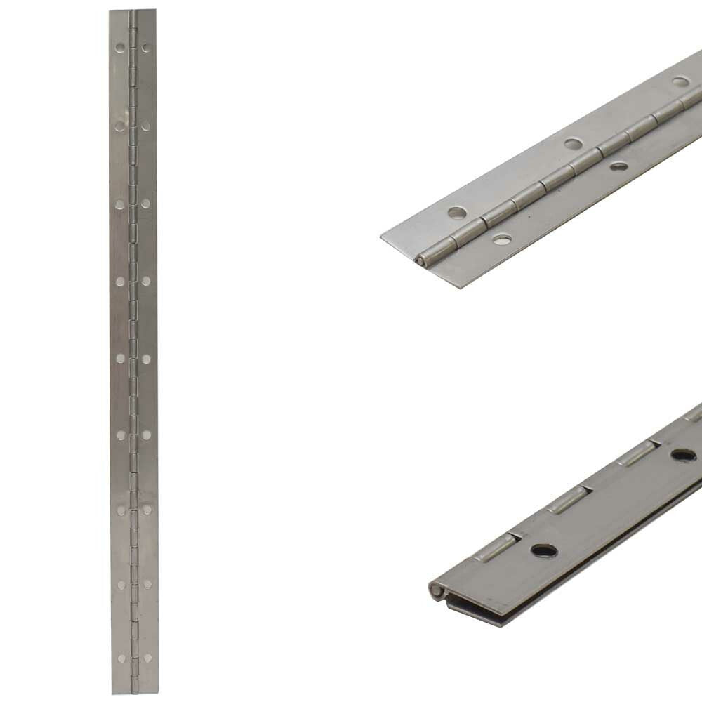 Marine Boat Piano Hinge 1 1/4 x 18 Inch Stainless by Marine