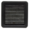 MSI Boat Air Return Vent Grille 8 x 8 Inch Black by MSI