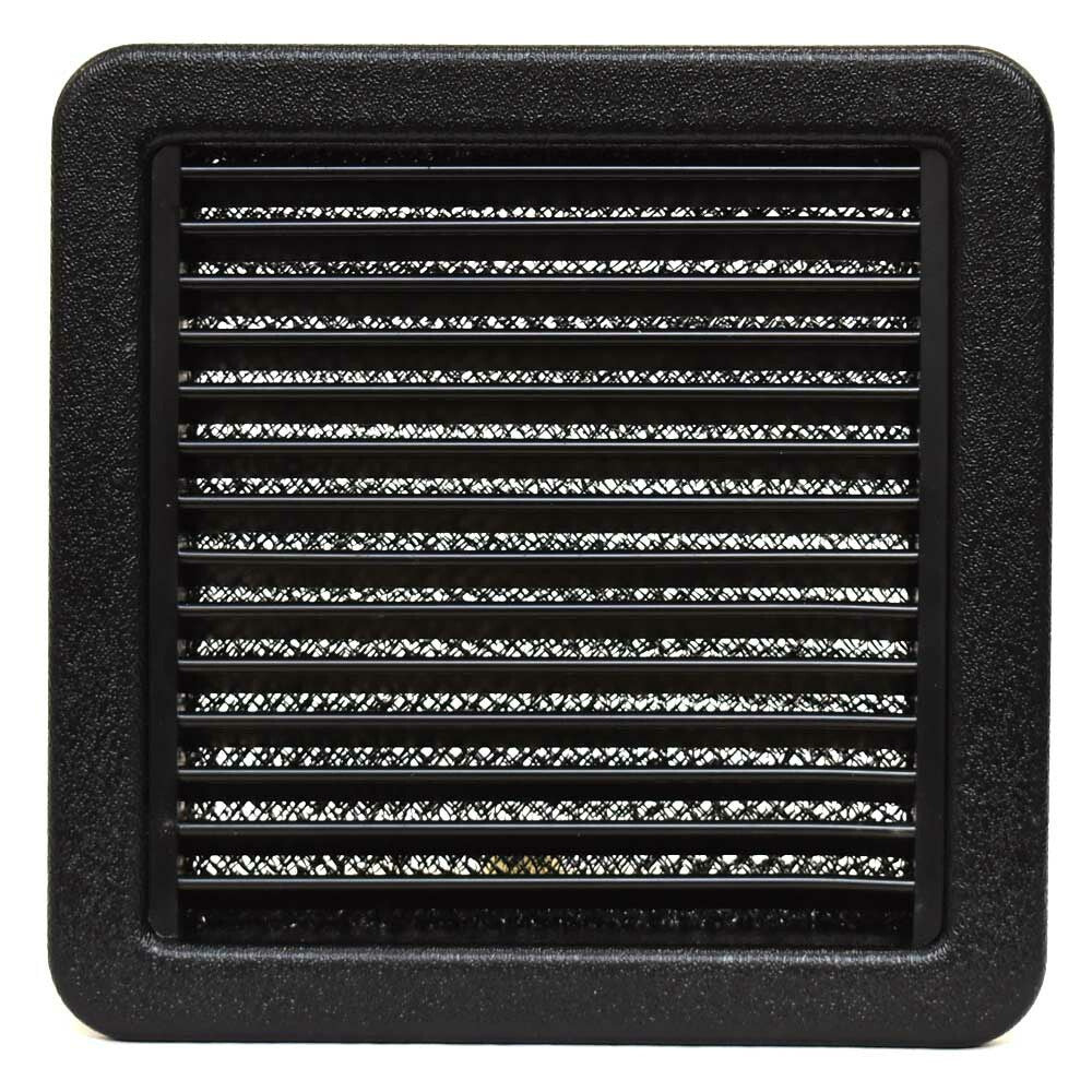 MSI Boat Air Return Vent Grille 8 x 8 Inch Black by MSI