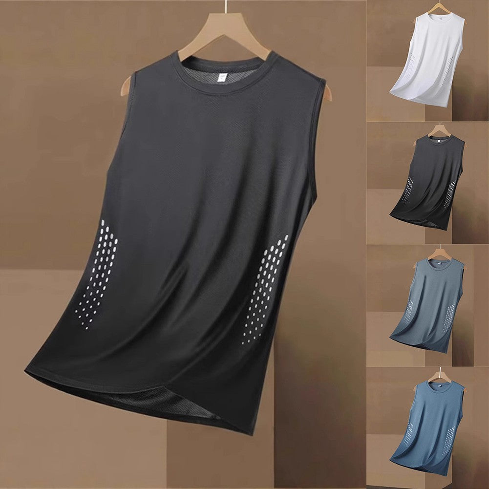 Men's Breathable Fitness Vests Quick Drying