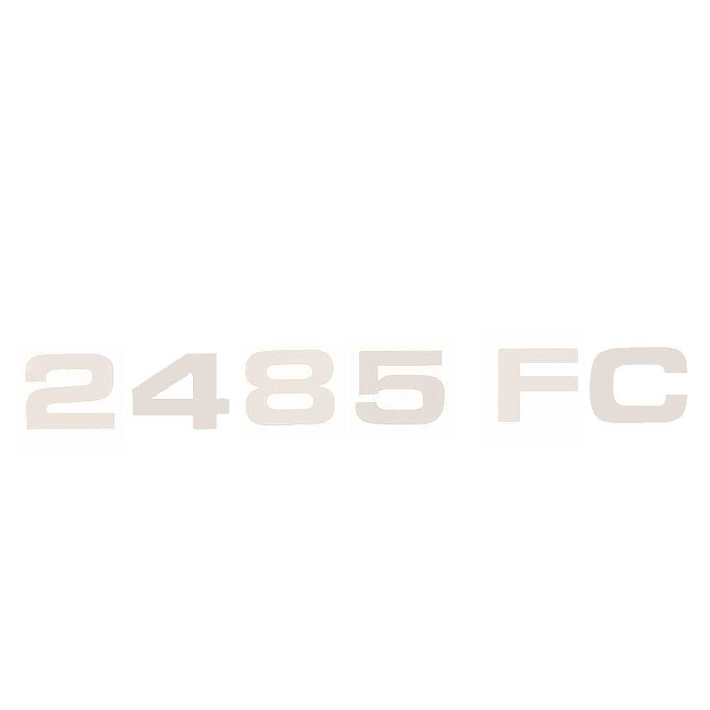 Avalon Decal 2485 FC 9 1/2 Inch Metallic Pewter by Avalon