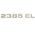 Boat Brand Decal Avalon 2385 EL Silver by Avalon