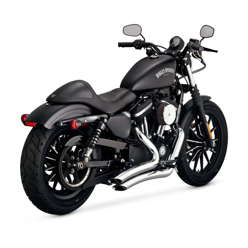 Vance & Hines Hd Sportster 14-22 Big Radius 2-2 Chrome Pcx Full
