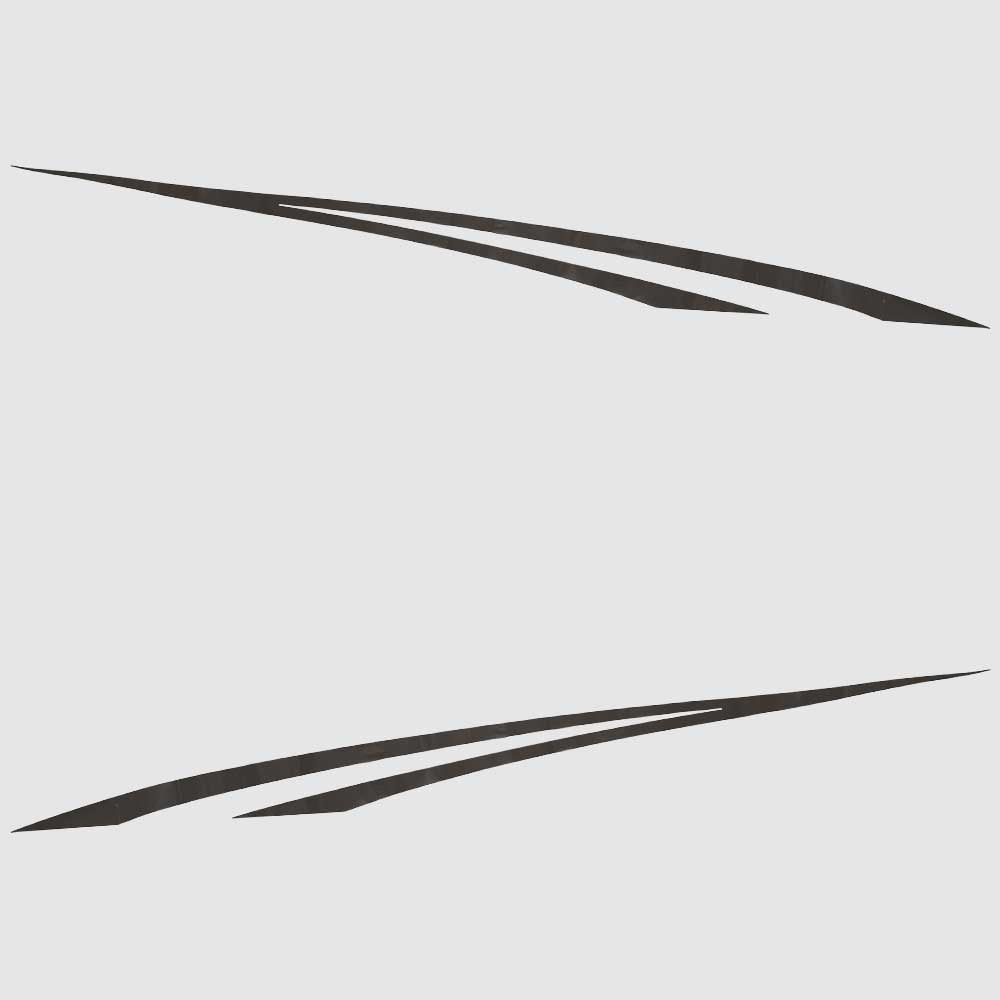 G3 Pontoon Boat Graphic Decals | LX Black Stickers (Set of 2)Opens in 