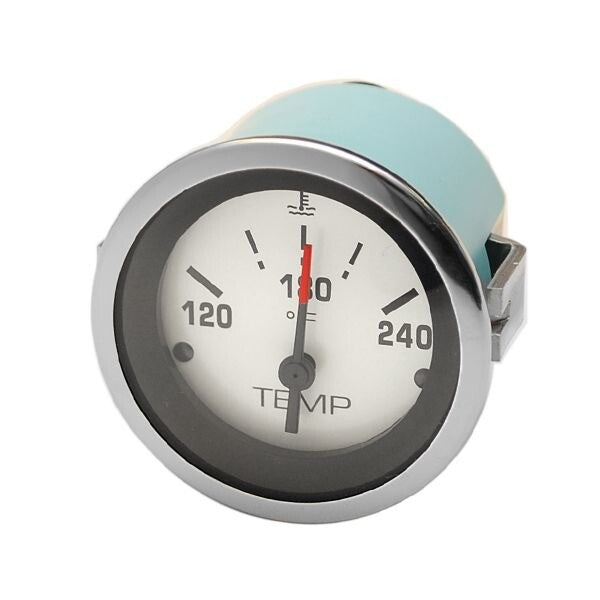 Teleflex Boat Temperature Gauge Lido Black Series 2 Inch by Teleflex