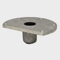 Springfield Boat Table Base Galvanized Aluminum 9 Inch by Springfield