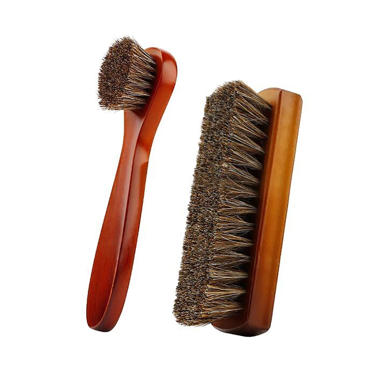 Horsehair Shoes Polish Brush Clean Polish Daubers Applicators Long