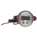 VeeThree Boat Depth Finder Gauge 2 Inch Digital Silver by VeeThree