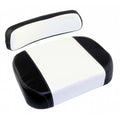 S380676 Cushion Set, Black & White Vinyl - (.) Fits International