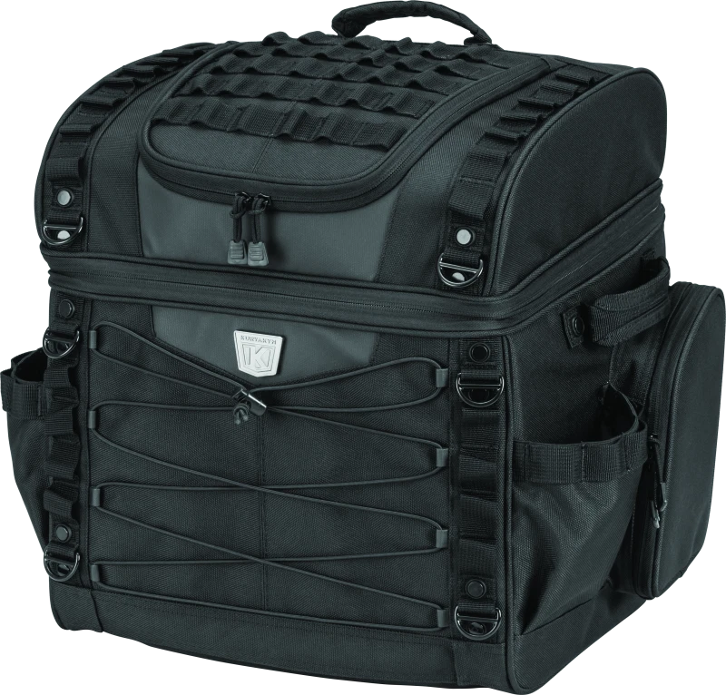 Kuryakyn Momentum Vagabond Seat And Rack Bag For Touring Motorcycles