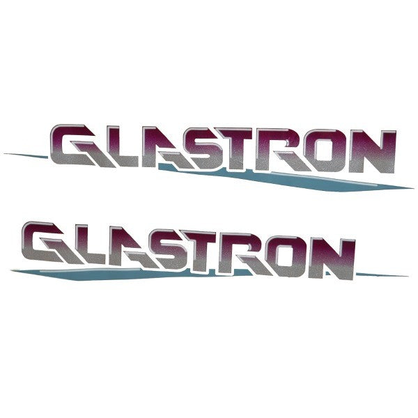 Glastron Boat Graphic Decals Logo Stickers (Pair) by Glastron