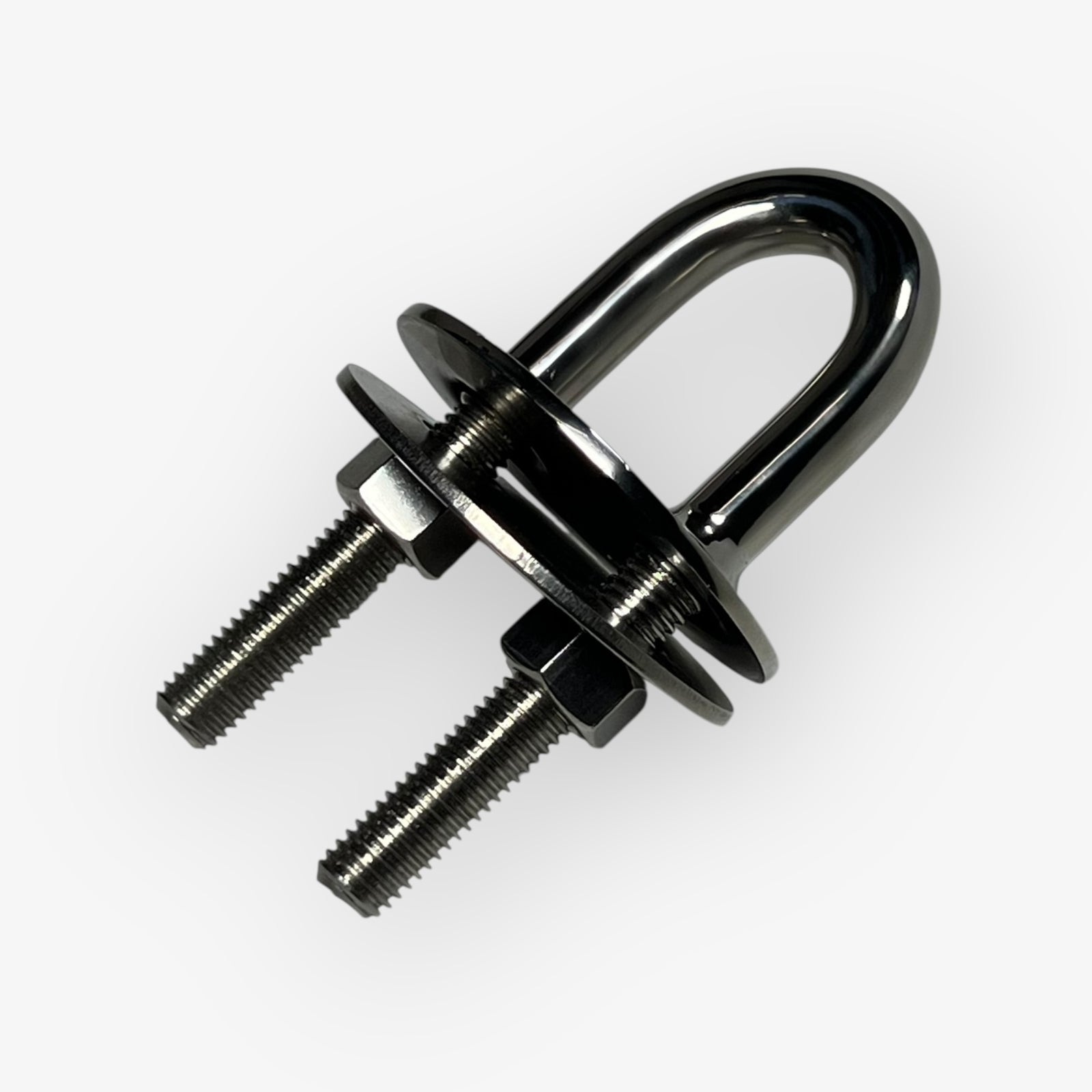 Stern Eye, Stainless Steel, Heavy Duty, 5/8in X 3.875in, W/ Backing