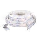 White Silicone Rubber Seal Strip 5-30mm Wide