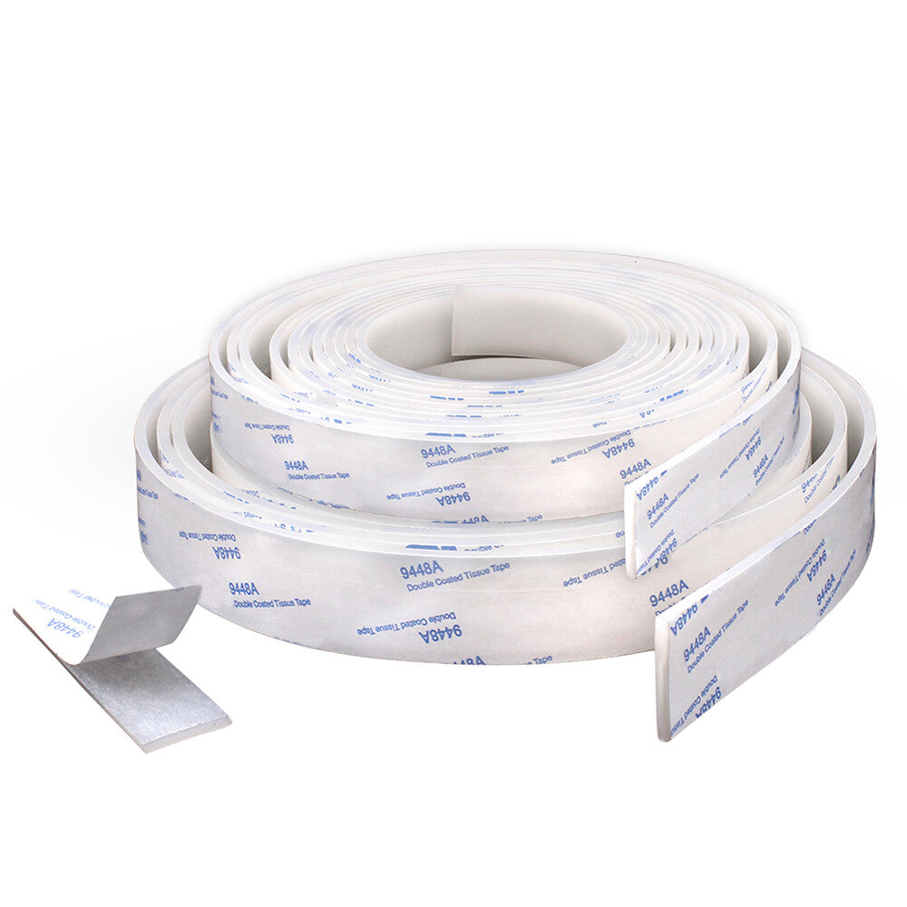 White Silicone Rubber Seal Strip 5-30mm Wide