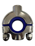Stauff 3/4" Tube Top Mount Ss W/ Silicone Anchor | Hook & Hull Co
