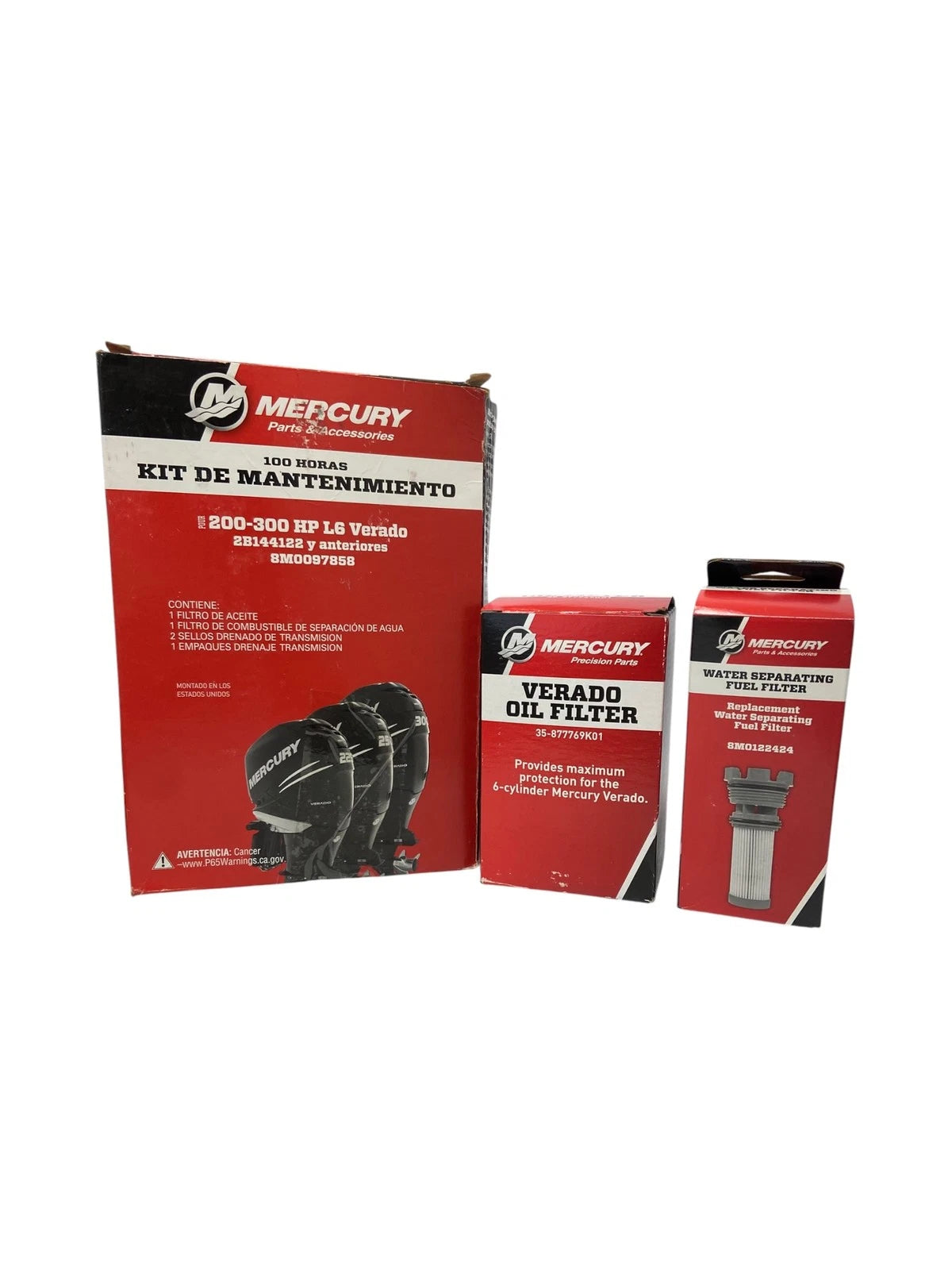 Mercury Marine 100 Hour Maintenance Kit For 200-300 Hp L6 Verado,