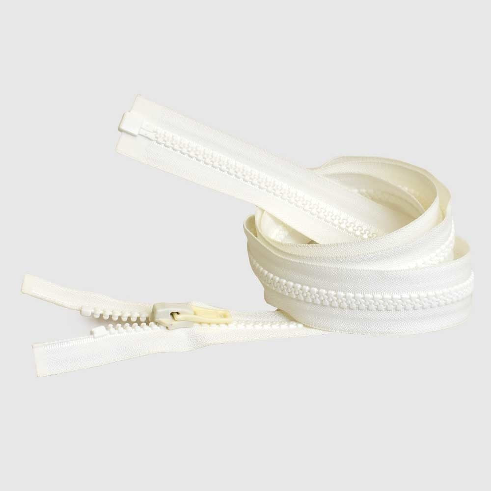 Separating Zipper YKK 59 x 1 1/2 Inch White by YKK