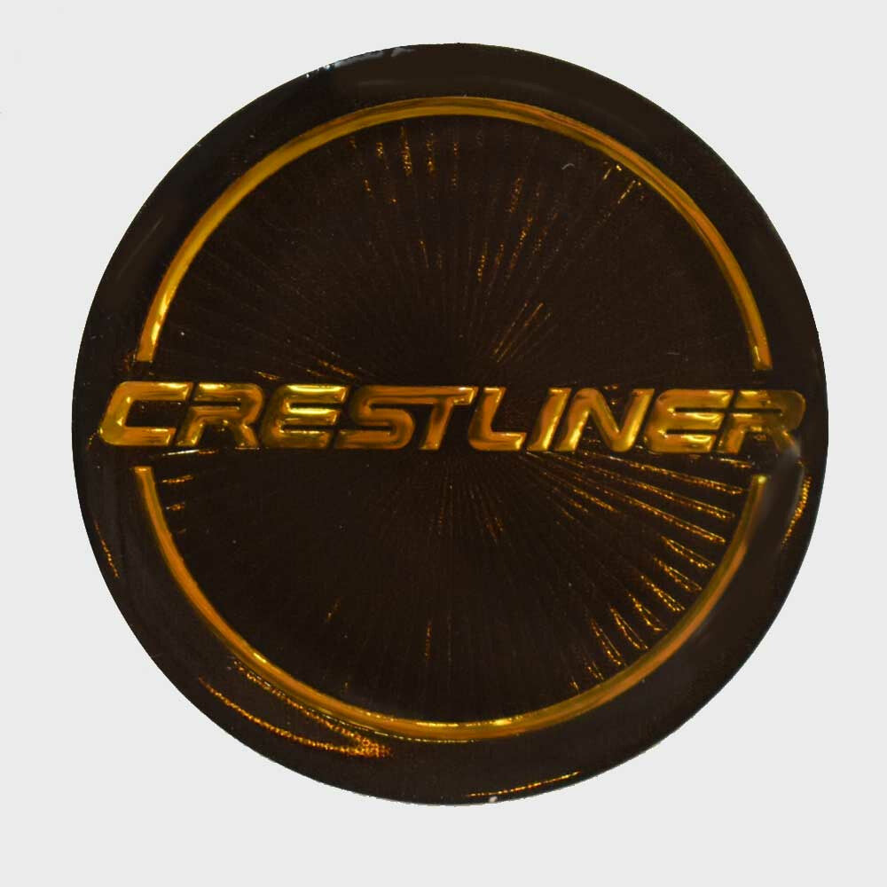Boat Steering Wheel Emblem Decal Logo Sticker by Crestliner