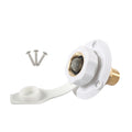New Rv City Water Fill Inlet Flange Brass Check Valve For Trailer