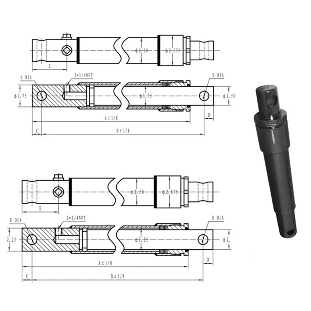Hcw-2530 Hercules Tie Rods
