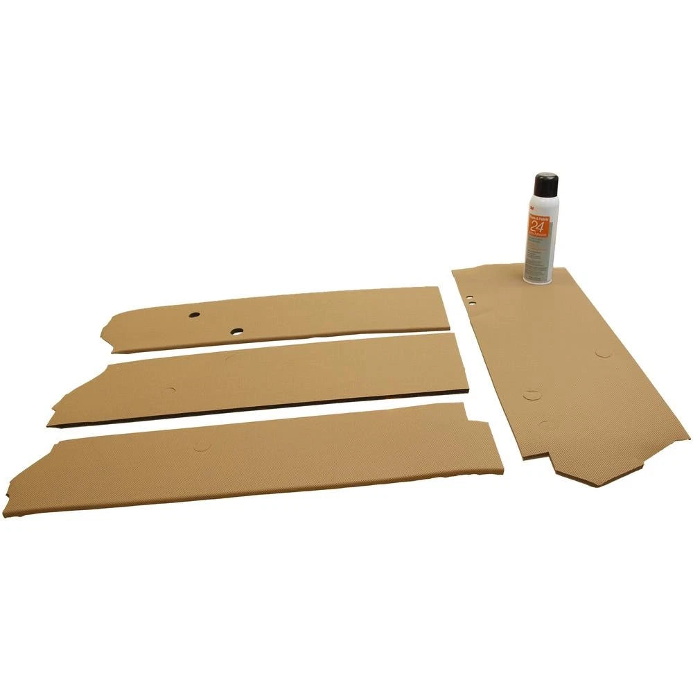 Amjd55cpk Corner Post Kit, Tan