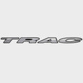 Tracker Boat Raised Emblem Decal 309891 | Gray Gradient Black StickerO