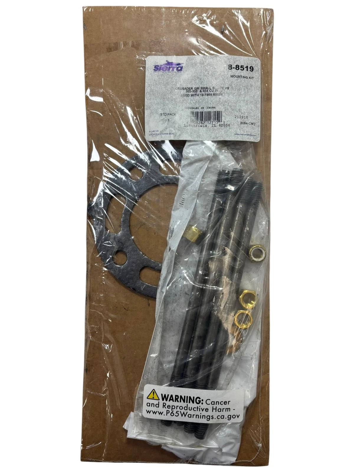 Sierra 18-8519, Exhaust Mounting Kit Crusader Gm Small Block V8