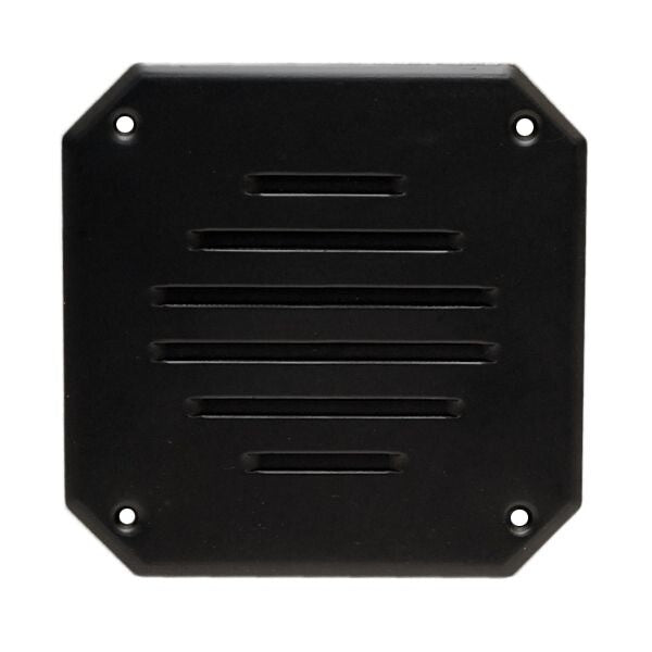 Tracker Boat Floor Drain 62559 7 x 7 Inch Aluminum Black by Tracker