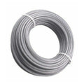 Strimmer Brushcutter Wire Cord Line 3mm Steel Wire Gray 50 Meters For