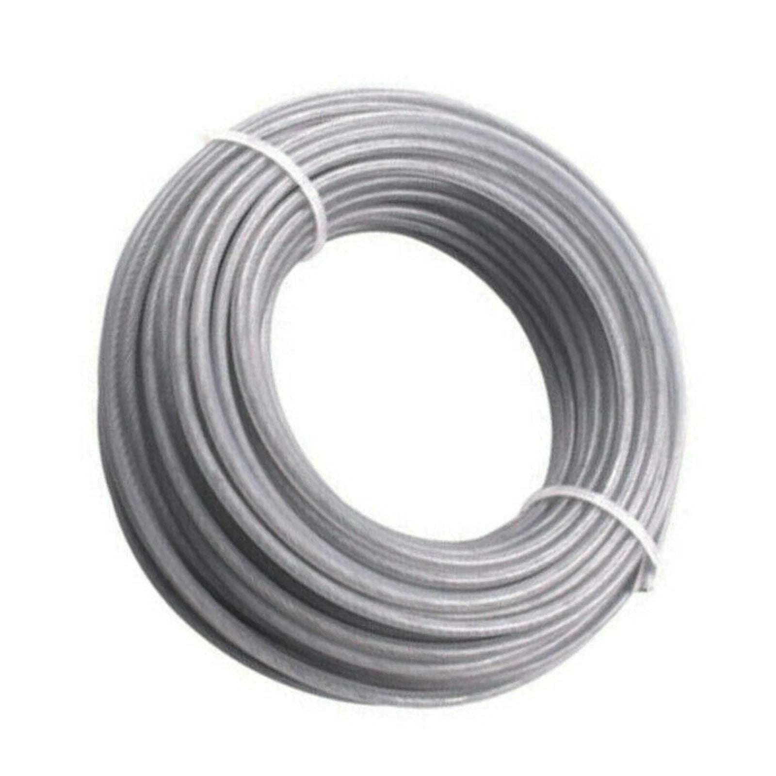 Strimmer Brushcutter Wire Cord Line 3mm Steel Wire Gray 50 Meters For
