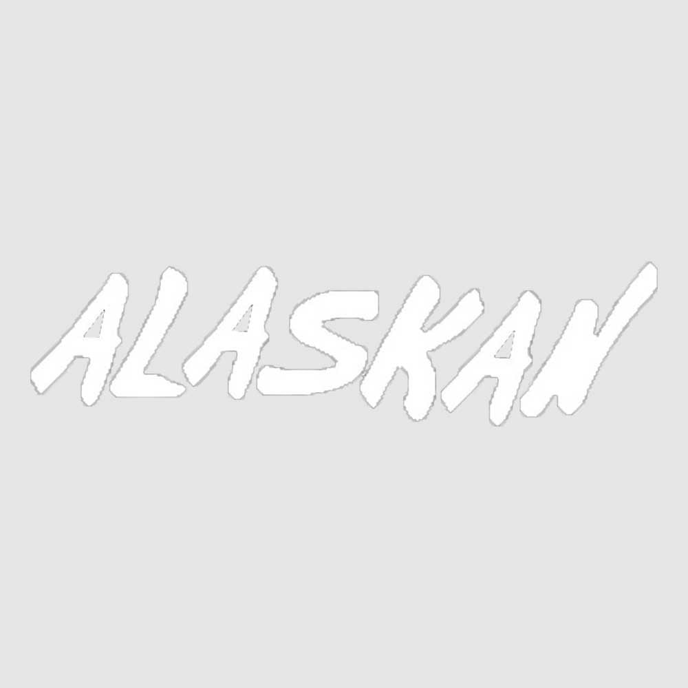 Boat Decal Lund Alaskan White 13 1/2 Inch by Lund