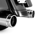 Vance & Hines Hd Touring 95-16 Torquer 450 Chrome Slip-on Exhaust