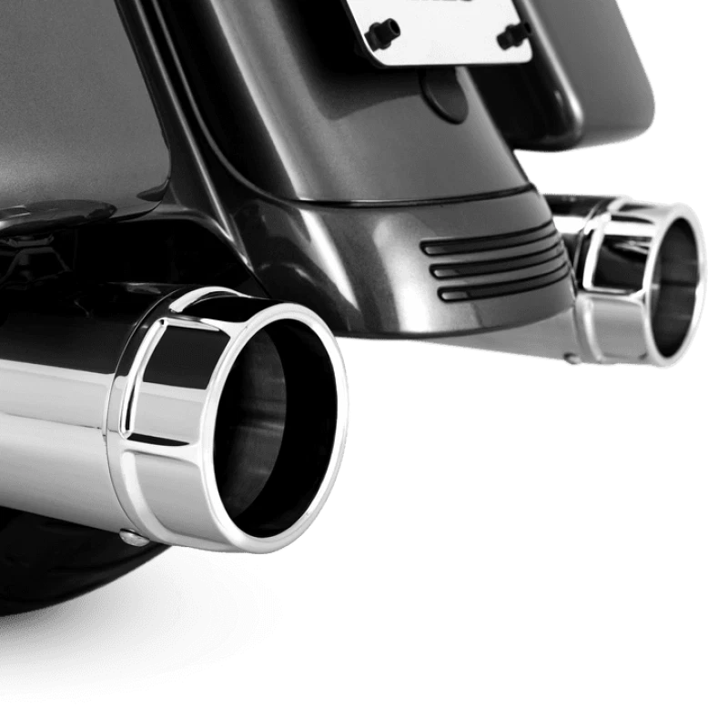 Vance & Hines Hd Touring 95-16 Torquer 450 Chrome Slip-on Exhaust
