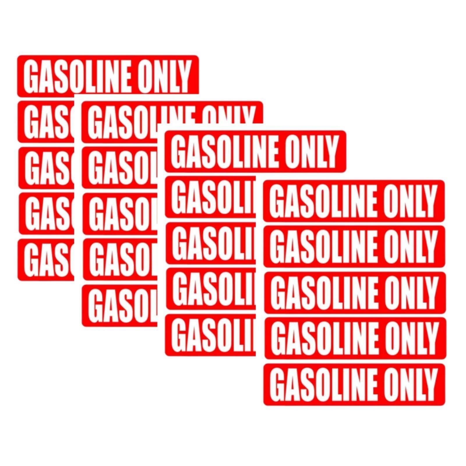 Fuel Caution Warning Decal – All Boats/Jet Skis