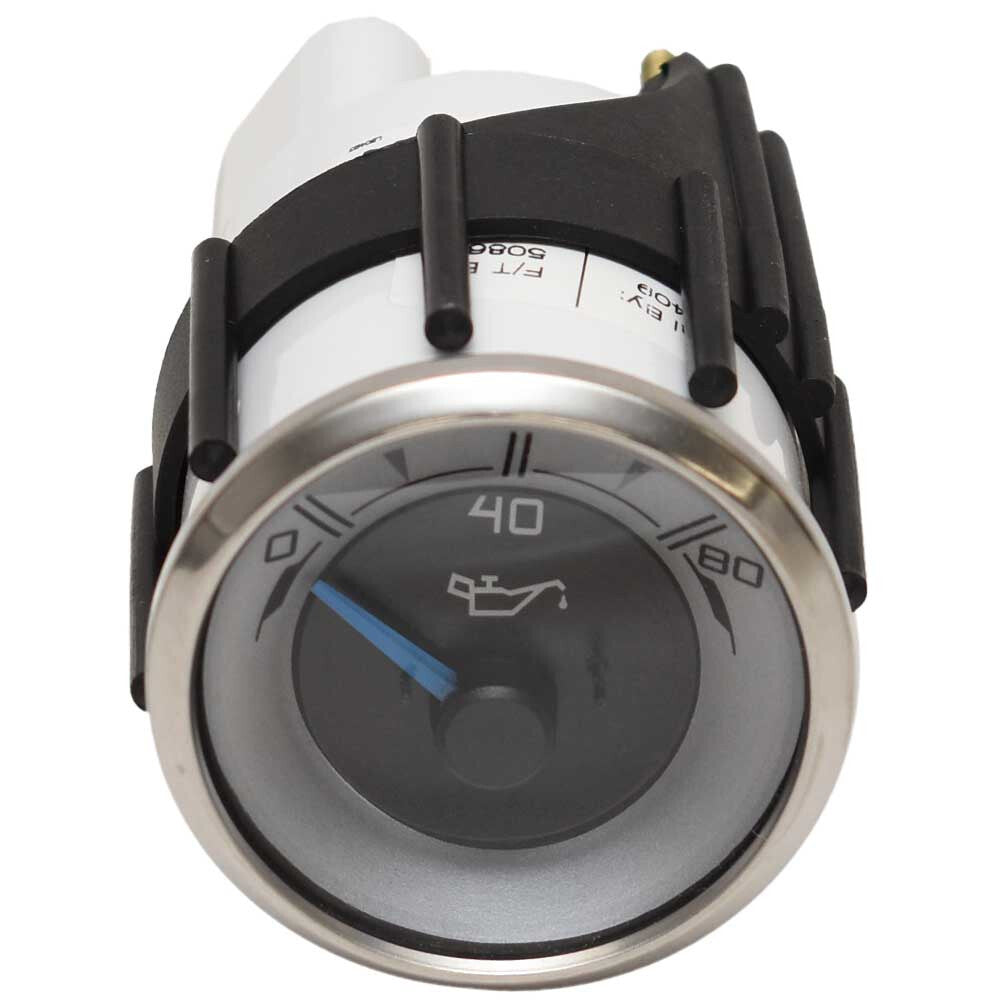 Faria Boat Oil Pressure Gauge 2 Inch Silver by Faria