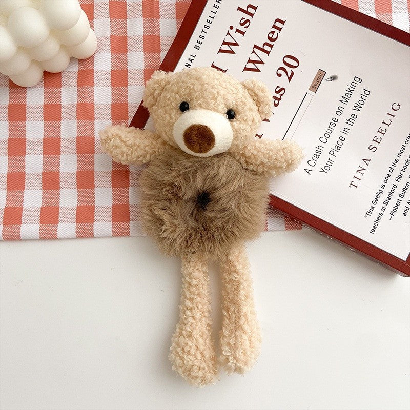 Fuzzy Plush Donuts Hair Bands