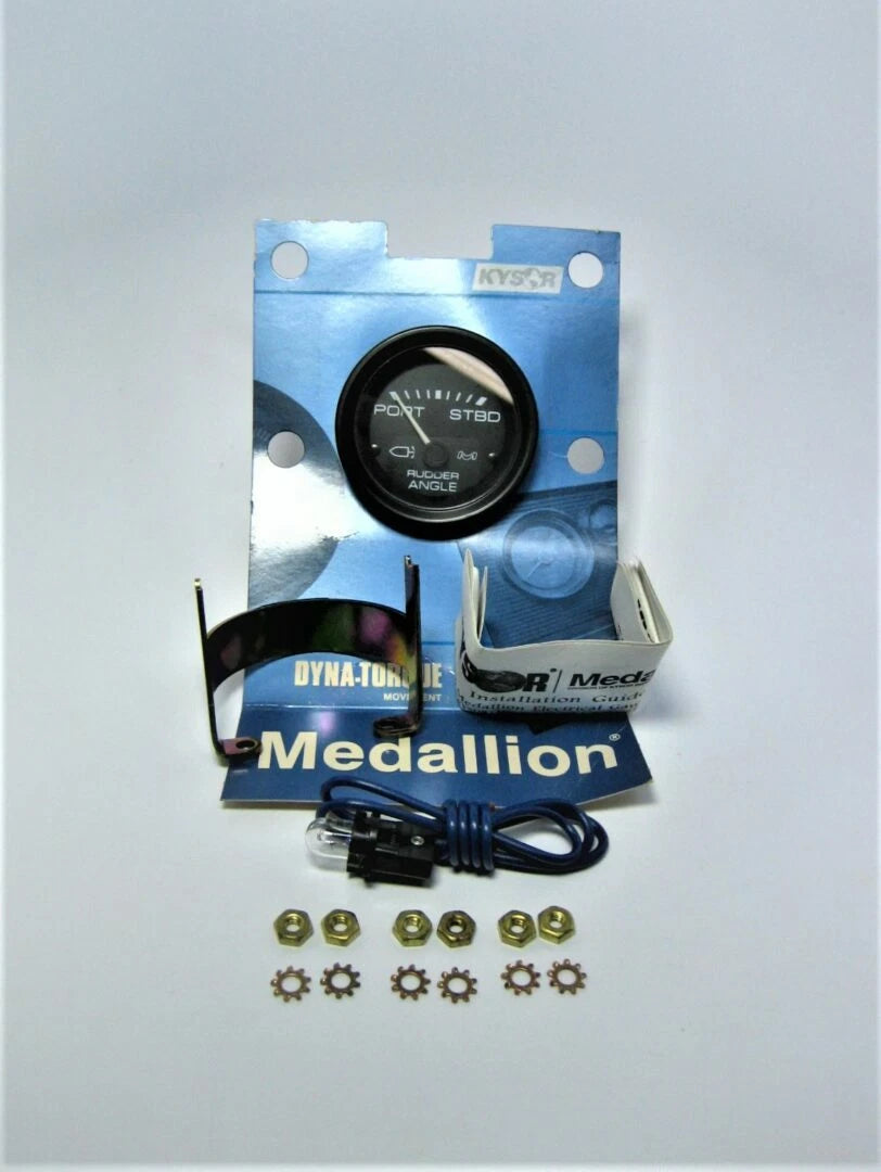 Medallion Sik-142-30 ~New~ 2-1/4" Port / Starboard Rudder Angle Gauge