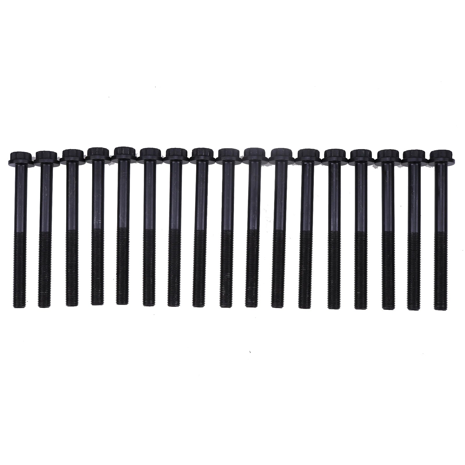 17pcs Cylinder Head Bolts For Komastu 3d95 4d95l 6d95l S4d95 S6d95
