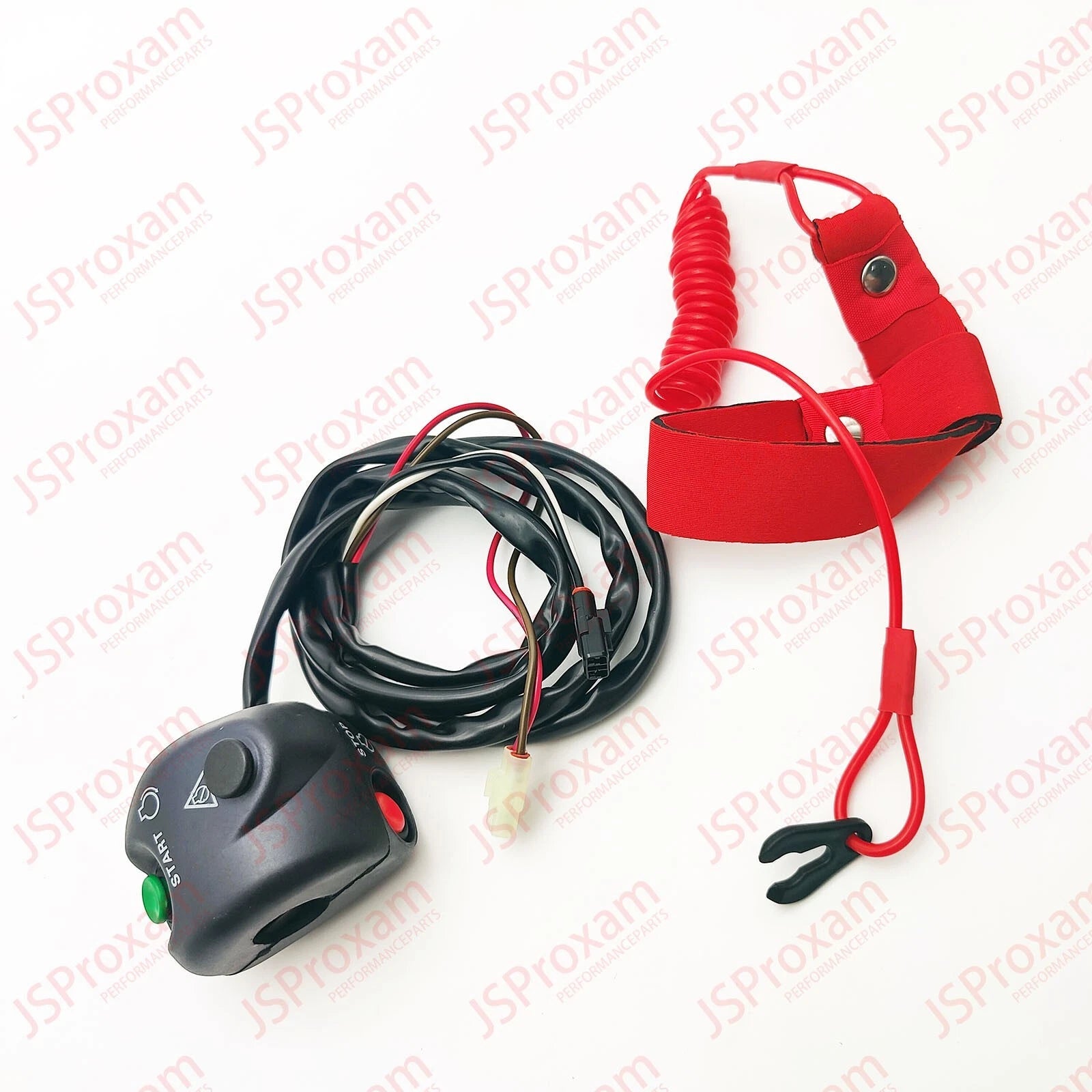 GA7-68310-01-00 Handlebar Start Stop Switch Box & Lanyard for Yamaha WaveRunner