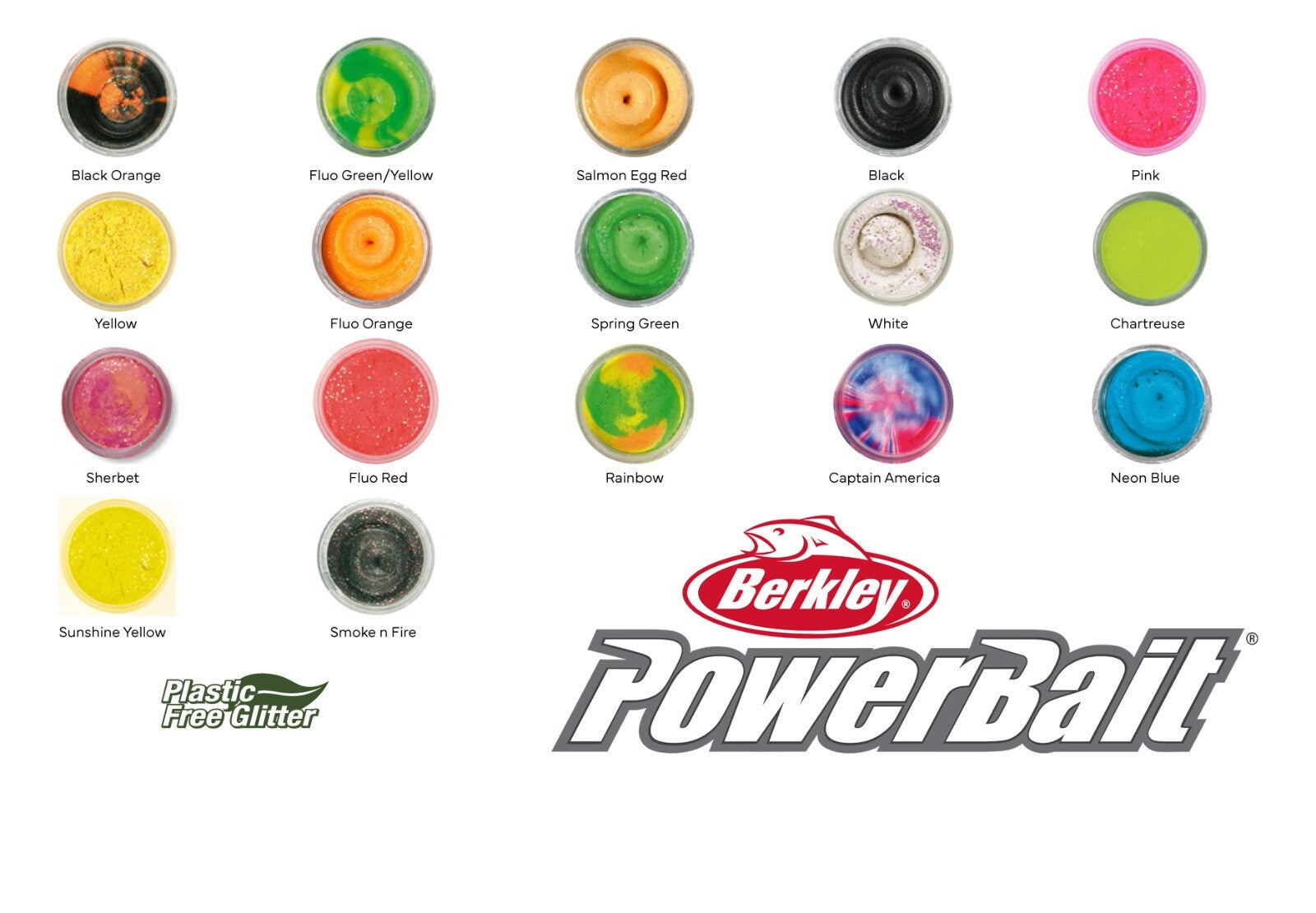 Berkley Powerbait Glitter Trout Dough by Berkley